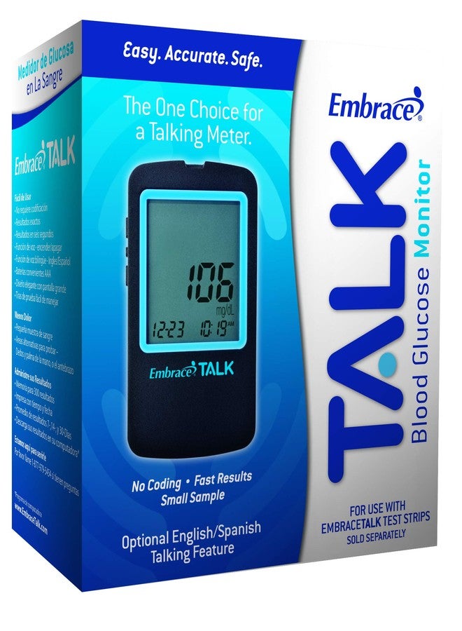 Embrace Talk Blood Glucose Meter - Image 1